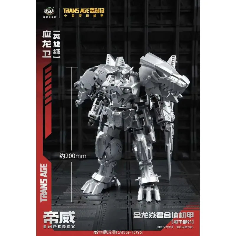 Pre-Order Cang Toys TRANS AGE Transformation Volcanicus EMPEREX Tyrannosaurus  Action Figures Toy Gift Collection