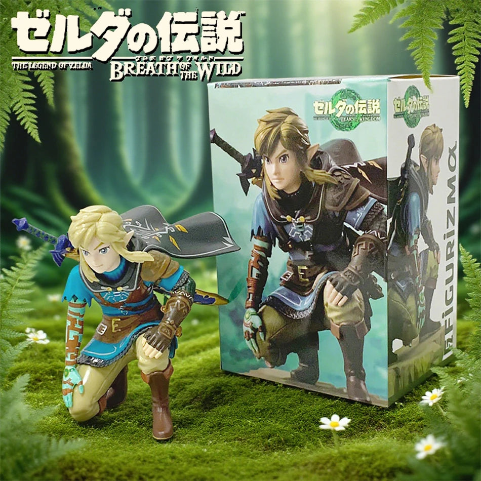 12CM The Legend of Zelda Anime Figure Link Treasure Box Monster Anime Figure PVC Action Figure Decor Model Collection Toys Dolls