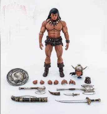 In Stock 1/12 Scale Barbarian Soldier Warrior Frazetta Girls Series 6Inch Action Figure Doll Collection