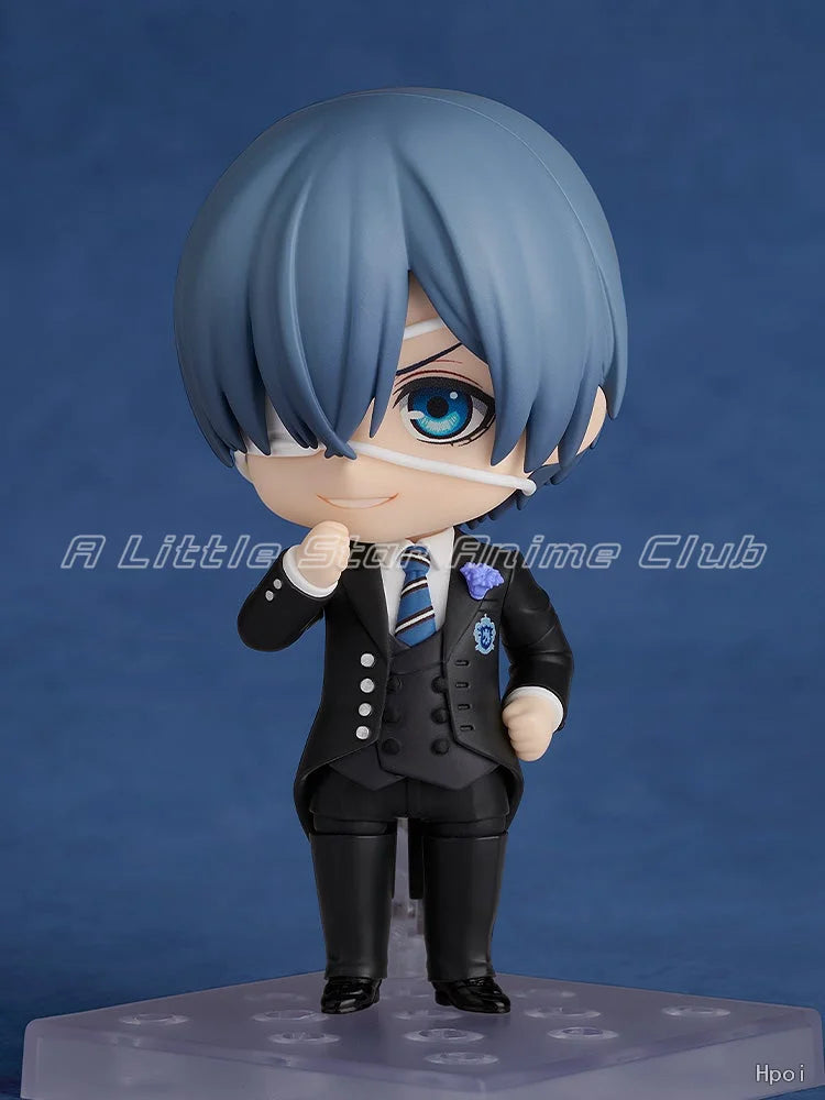 In Stock Original GSC Nendoron 2710 Black Butler Ciel Phantomhive Dormitory Animation Figures Model Collection Toys