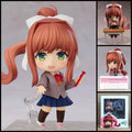 10CM Doki Doki Literature Club! Nendoroid #1817 Monika Cute Q Version Action Figure Collectible Model Kit Trendy Toys Girl Gift