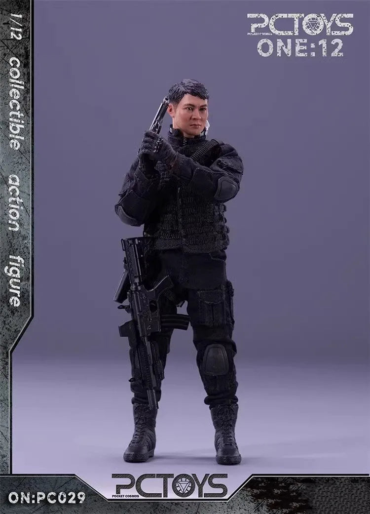 PCTOYS PC029 1/12 Soldier Special Agent Team 6'' Action Figure Doll Model Toy In Stock