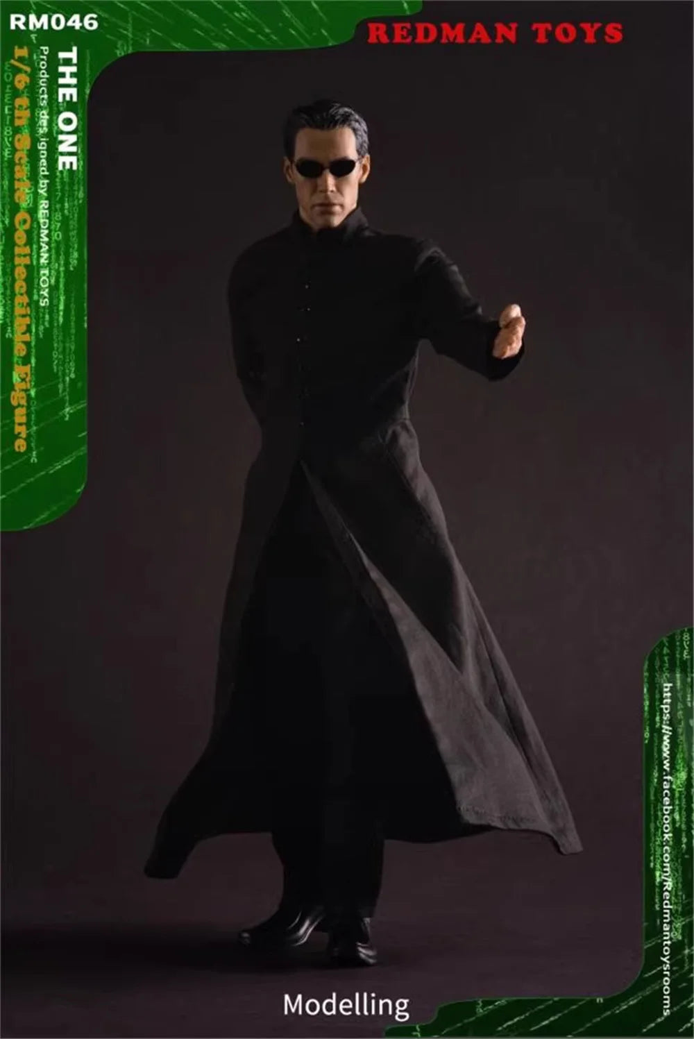 Scale 1/6 Redman RM046 The Killer Neo Man Wake Up Full Set Moveable Action Figure About 12" Doll Gift For Fans Collect