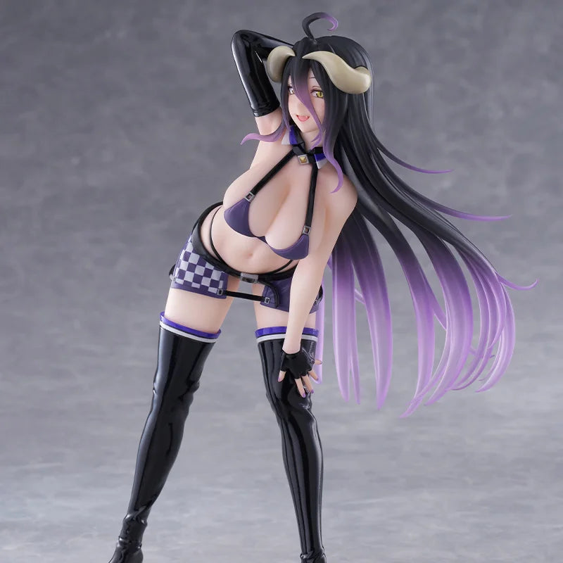 In Stock [Genuine] Original Taito Overlord Coreful Figure Albedo Race Queen PVC Anime Figure Model Doll Collector Figurine Toys