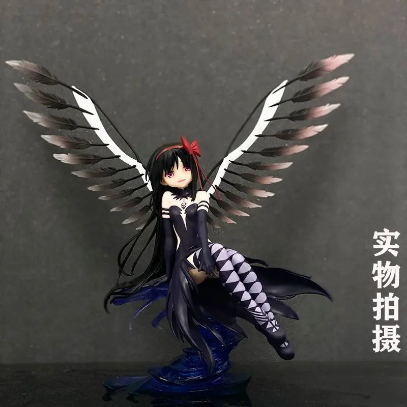 Puella Magi Madoka Magica Figure Akemi Homura Anime Figures Pvc Girl Action Statue Game Collection Model Desk Decora Doll Gift