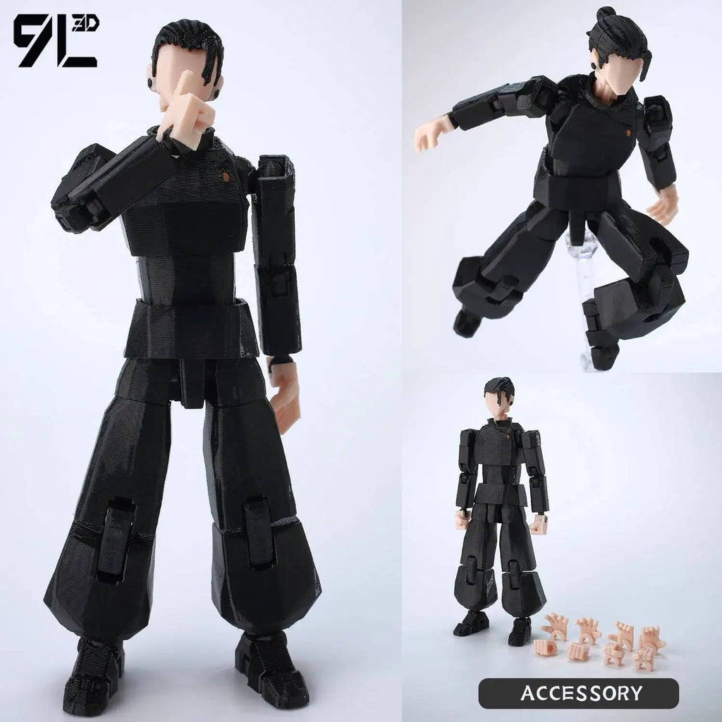 9L3D Gedruckt Lucky Dummy 13 Jujutsu Kaisen Gojo Satoru Toji Yuji Sukuna Anime Action Figuren Mannequin Yuuta Rika Modell T13 Spielzeug