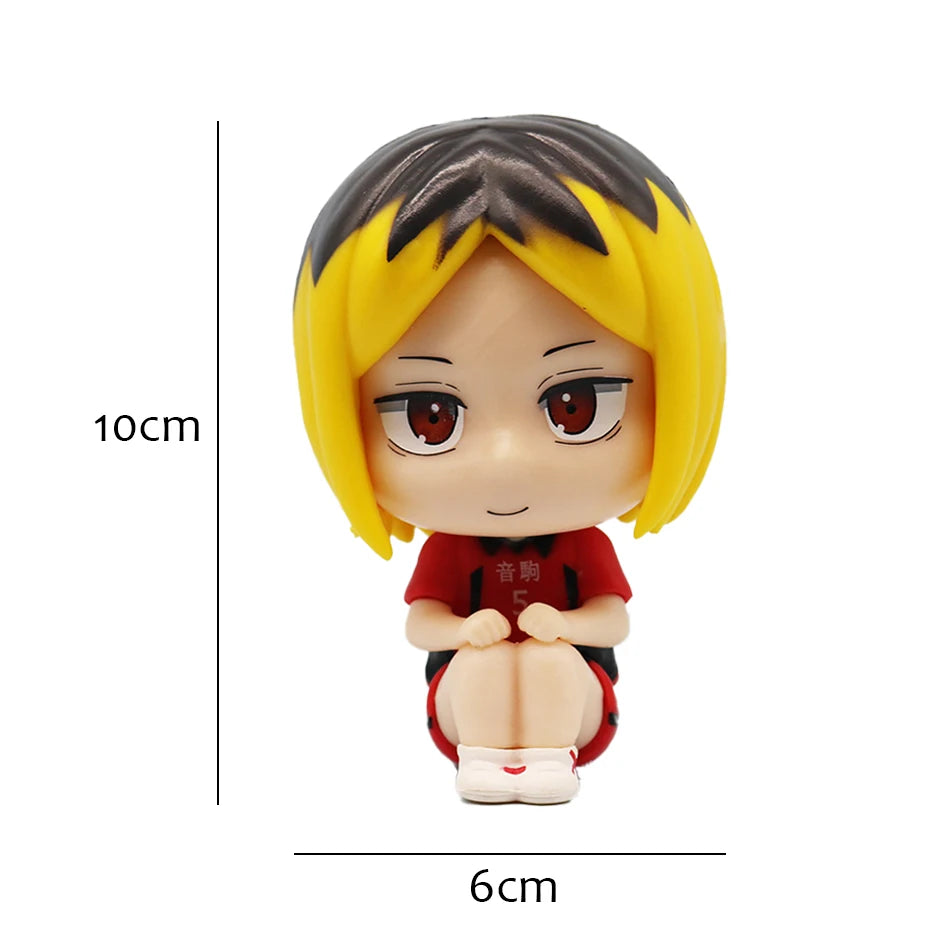 4 Style Anime Figures Haikyuu!! Shoyo Hinata Action Figures PVC Tobio Kageyama Toys for Children Collector Haikyu Model Gifts
