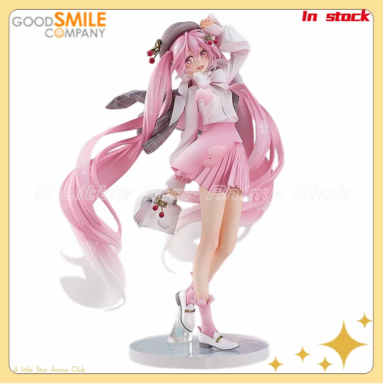 Original GSC Piapro Characters Hatsune Miku 1/6 Flower Viewing Costume Anime Figure Gift Model Ornament