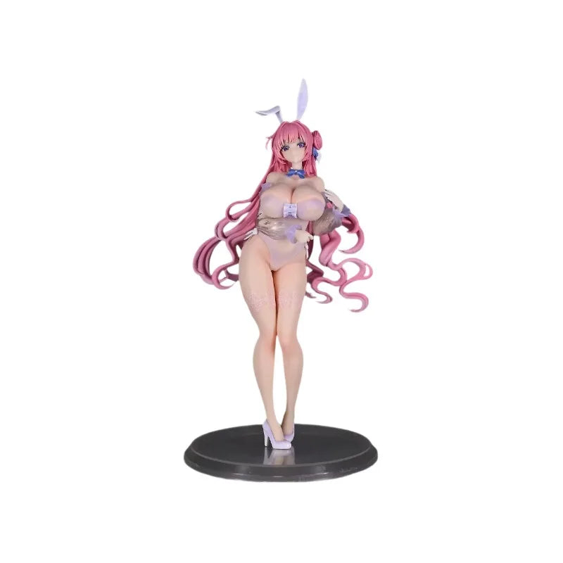 Dorothy Bunny Girl Anime Figure Standing Lace Pink Hair Pvc Model Game Peripheral Desktop Decoration 27Cm Adult Collectors