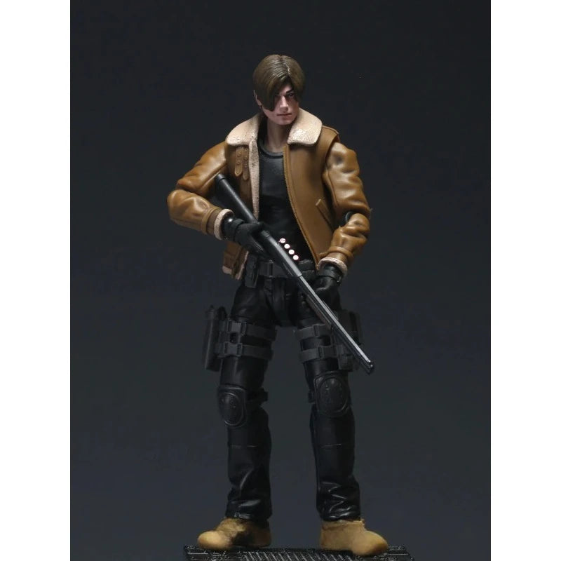 1/18 Scale Resident Evil Male/female Soldier Lyon RPD Police Officer Full Set 3.75in Action Figures Collection Dolls