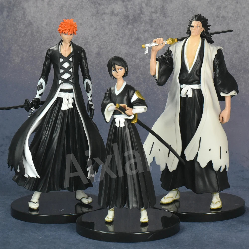18 см BLEACH Аниме фигурка Хицугая Туширо Зараки Кенпачи Куросаки Ичиго PVC екшън фигурка Колекционерски модели играчки детски подарък