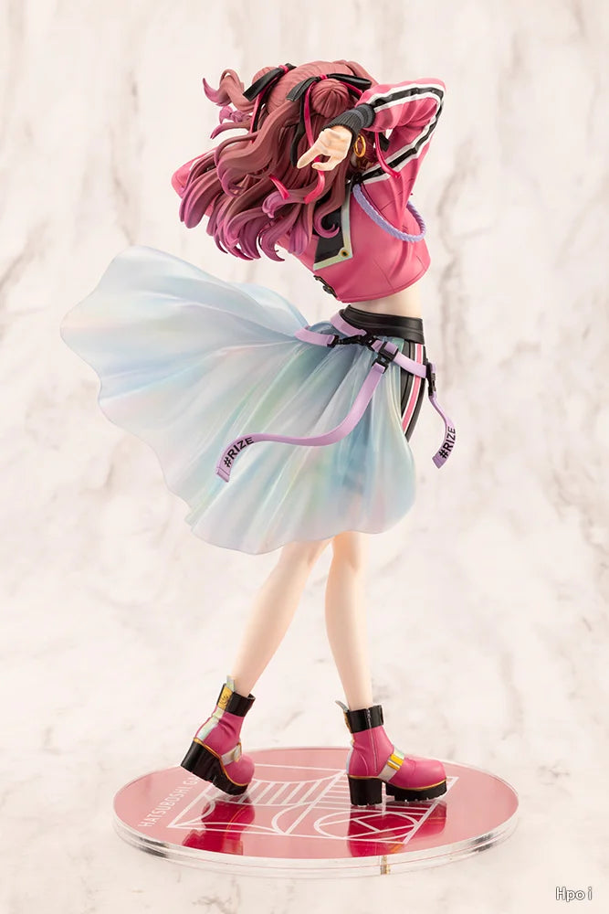 -In Stock Original KOTOBUKIYA School Idol Master Saki Hanami Fighting My Way 24cm Animation Figures 2026 New 1/7 Ornaments