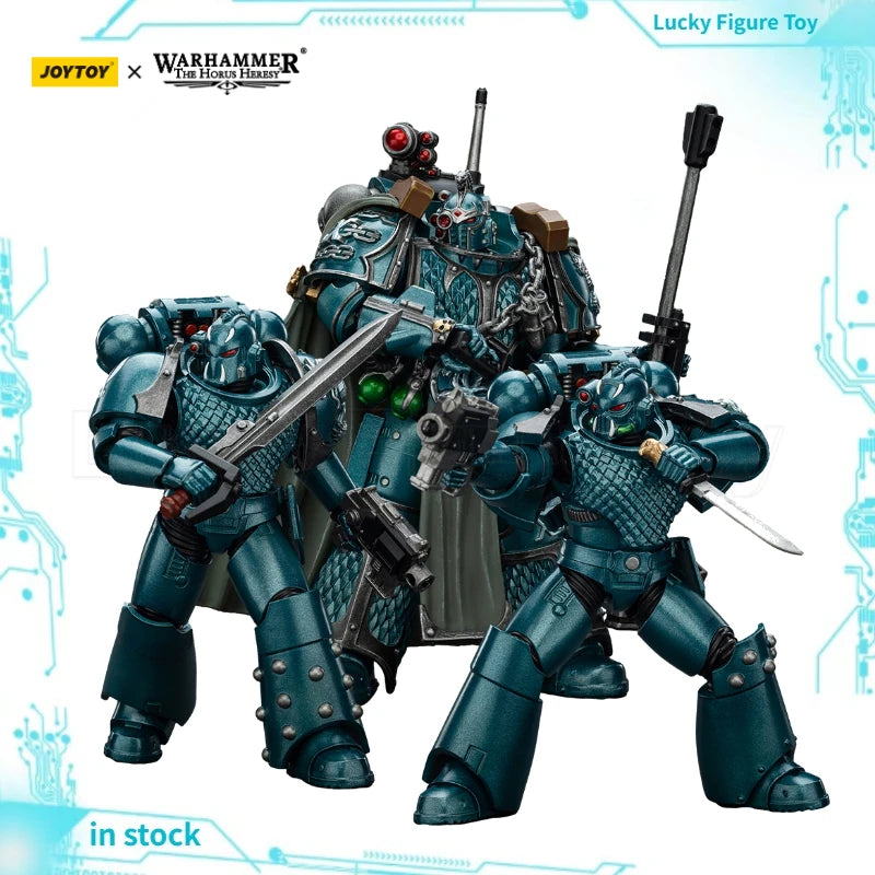 【Original】JOYTOY Warhammer 40K 1/18 Action Figure AlphaLegion Headhunter Prime Headhunter Exodus 'The One Who Is Many Toys