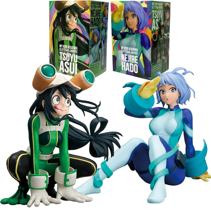 My Hero Academia Hado Nejire Anime Figure Boku no Hero Midoriya Izuku/Bakugo Katsuki/Asui Tsuyu Action Figure Model Doll Toys