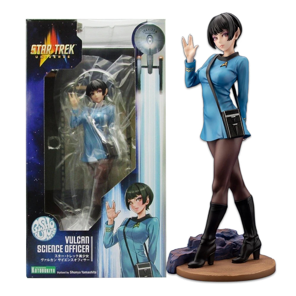 22 см аниме Star Trek фигурката Vulcan Scientist Series Bishoujo статуя медицински служител 1/7 стойка модел играчка кукла екшън фигурка