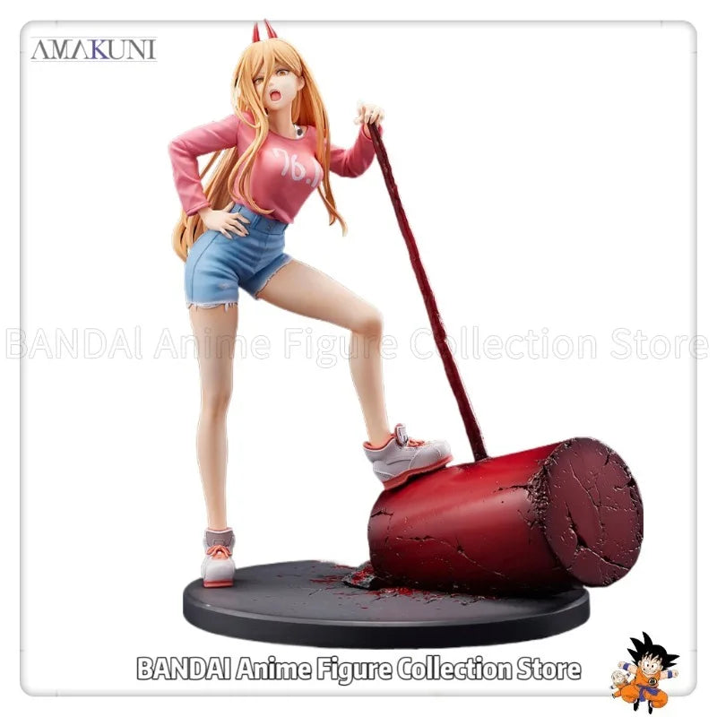Original AMAKUNI AmiAmi Power Anime Humanoid Decoration Toys Gifts Collection 1/7 27cm