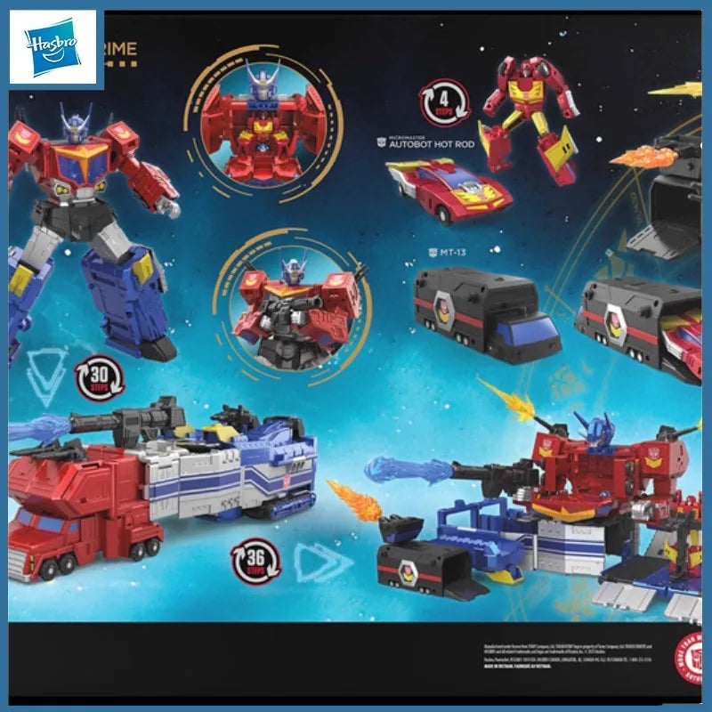 Hasbro Genuine Transformers Are of The Primes Star Optimus Prime Action Figure Toys for Boys Girls Gift Collectible Ornaments