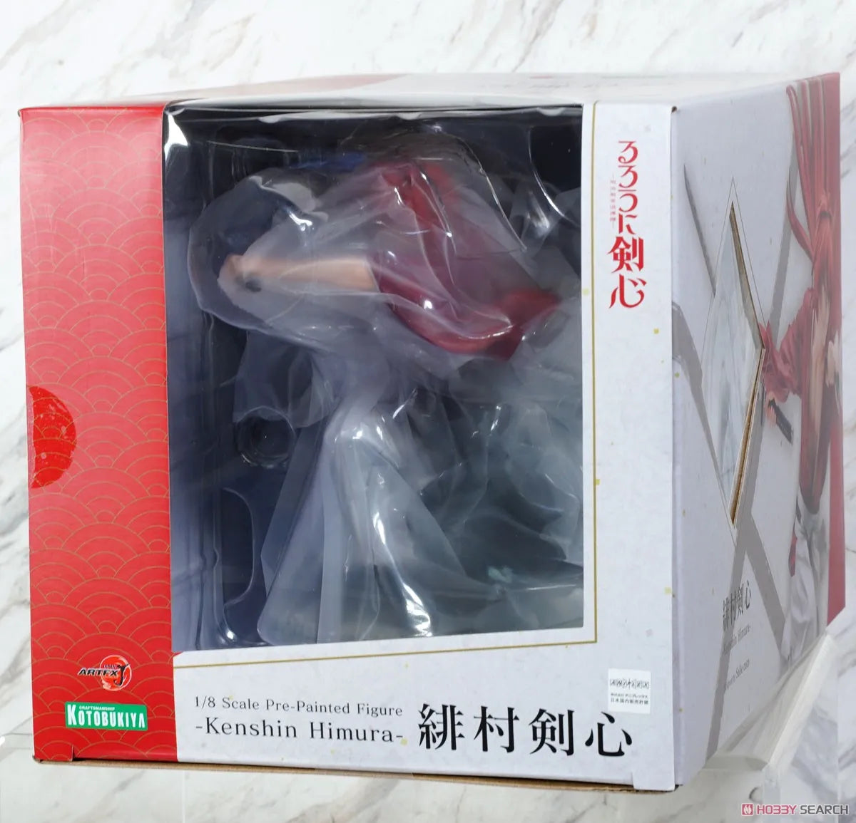 In Stock 100% Origina Kotobukiya PV152 Rurouni Kenshin Artfx J Kenshin Himura 1/8 Pre-Painted Anime Action Figures Model Toys