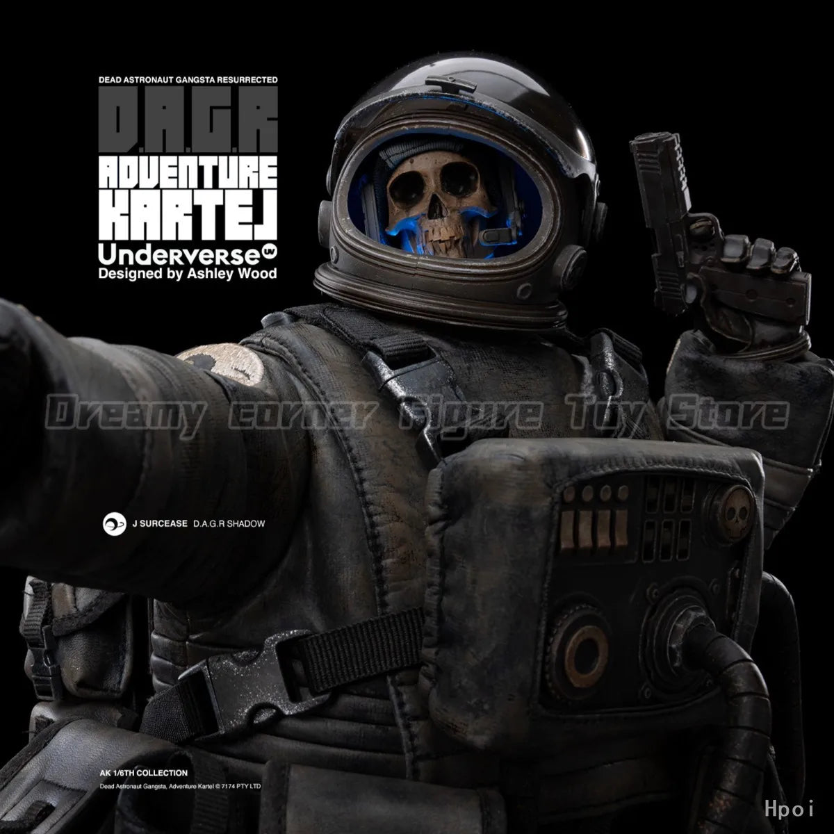 【In Stock】Original Underverse ADVENTURE KARTEL D.A.G.R SHADOW 1/6 Action Figure Collection Model