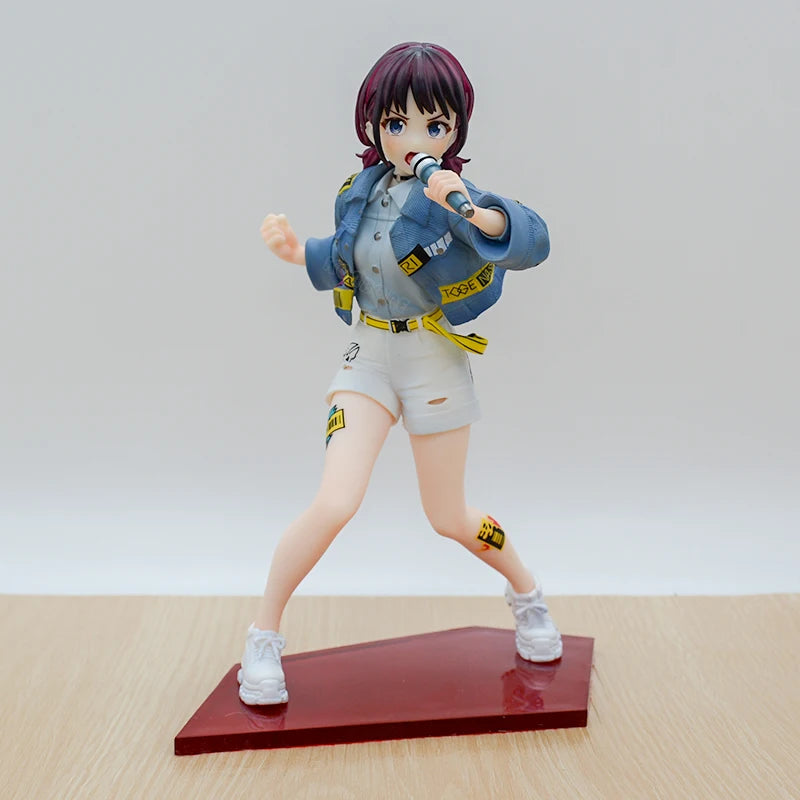 Girls Band Cry Iseri Nina Anime Girl Figure Ebizuka Tomo Action Figure Awa Subaru/Rupa/Kawaragi Momoka Figurine Model Doll Toys