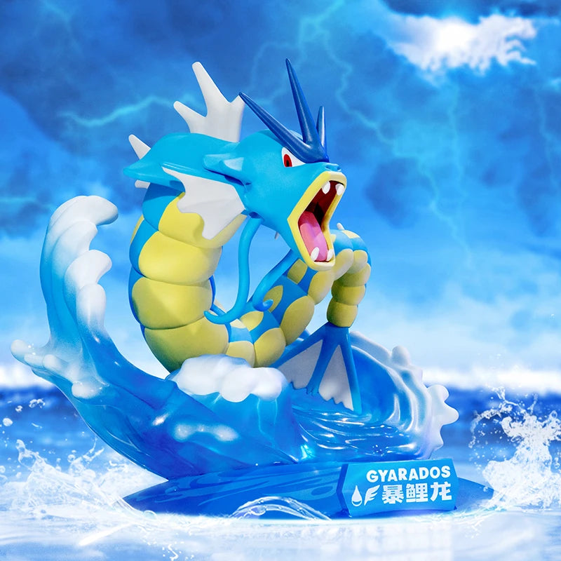 Anime Pokemon Action Figures Magikarp Gyarados Doll Funism Genuine Original Desktop ornaments Model Toy Children's Birthday Gift