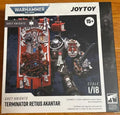 【SF】JOYTOYS 1/18 Action Figure  Grey Knights Terminator Retius Akantar Model Toys Gifts Collection Ornaments