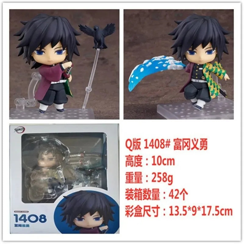 Demon Slayer Kimetsu no Yaiba Nendoroid Muichiro Tokito Q Version 2218# Anime Collectible Action Figure For Anime Fans