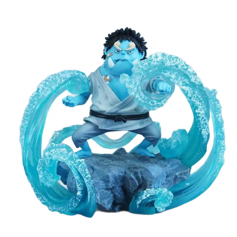 In-Stock 15cm Anime Jinbe Action Figures Pvc Statue Desktop Ornamen Collection Statue Model Decoration Room Desk Toys