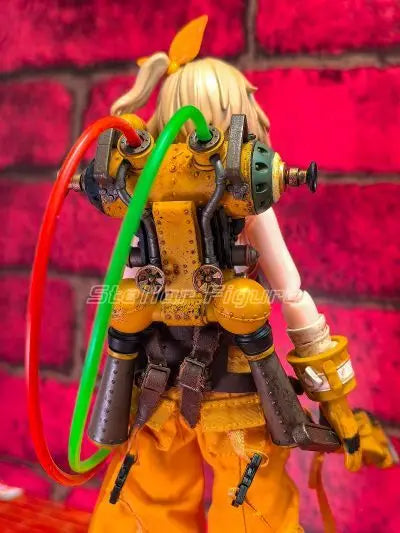 【SF】In Stock HASUKI Pocket Art Series PA007 Mechanic Fiona 1/12 Scale Figures Model Collection Gift Movable
