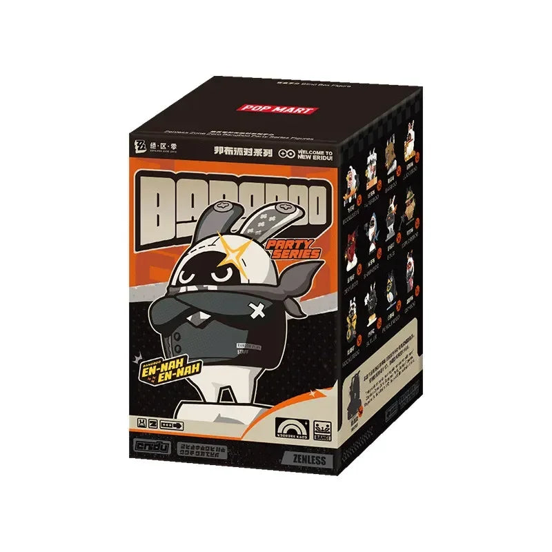POPMART Zenless Zone Zero Bonmu Party Series Blind Box Mystery Box Guess Bag Toys Doll Anime Figure Desktop Ornaments Collection