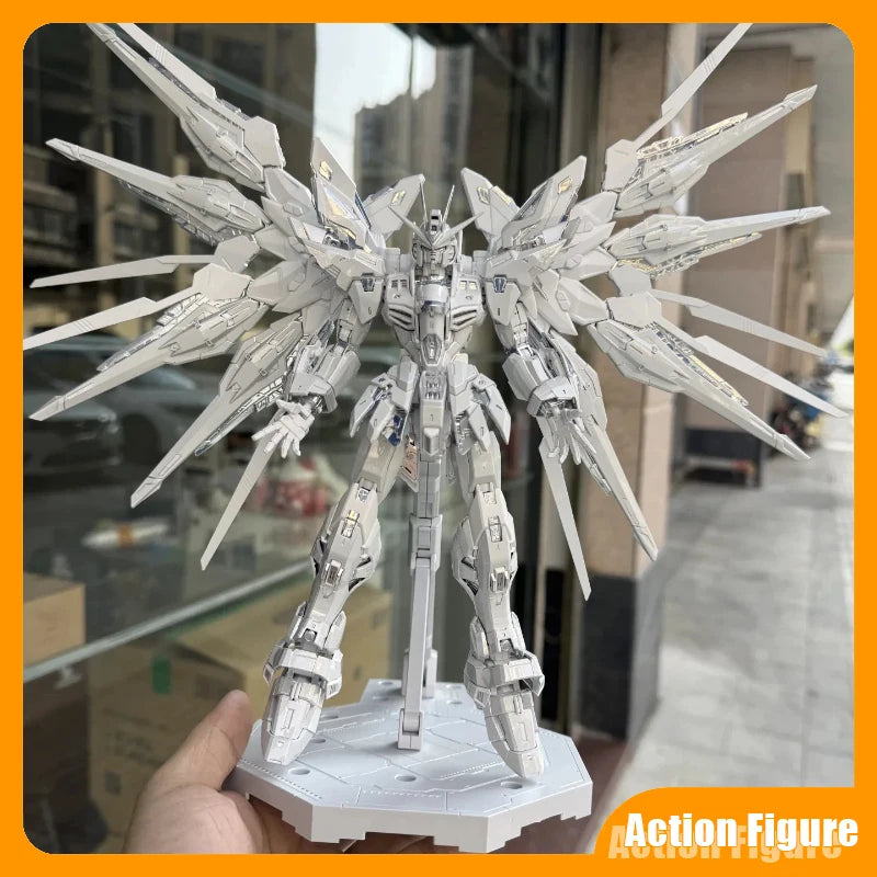 Changlong 7701 Mgex 1/100 Zgmf-X20a Strike Freedom Twilight Coating Assembly Model Kits Action Figure Robot Collect Toys Gifts