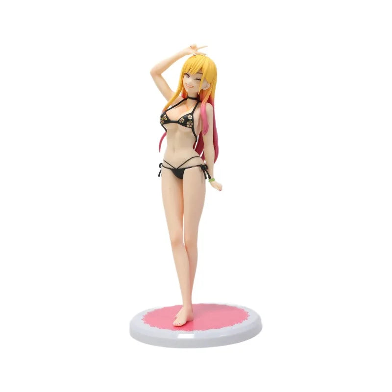 Anime Girl Bikini Desktop Decoration M Model Cuter Case PVC Series Collectible Figures Static Display Adult ence