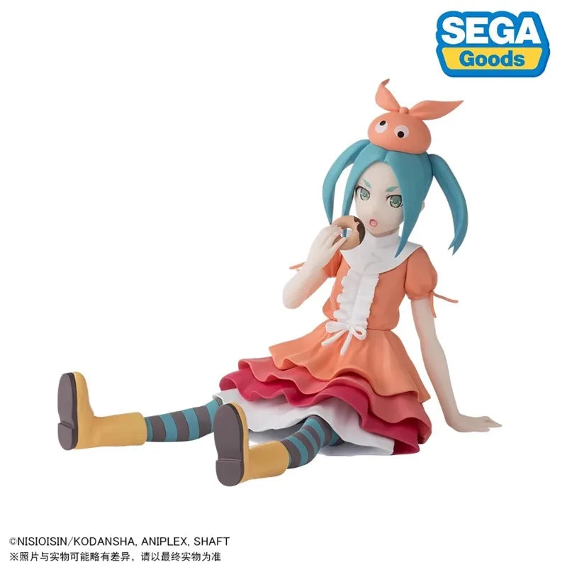 SEGA Genuine Premium Monogatari Anime Character Oshino Shinobu Hachikuji Mayoi Kids Christmas Gift Collection Action Toys Model