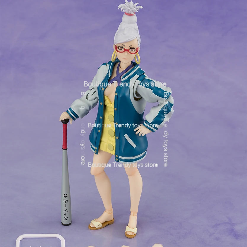 Bandai Genuine SHF DAN DA DAN SEIKO Ayase Momo Grandma Anime Action Figure Collectible Joints Movable Model Toys Gift Children