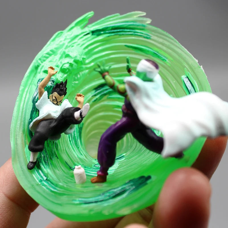 6cm Dragon Ball Z Figure Action Piccolo Dbz Figure Master Roshi Statue Mafuba Figurine Model Anime PVC Collectible Dolls Toys