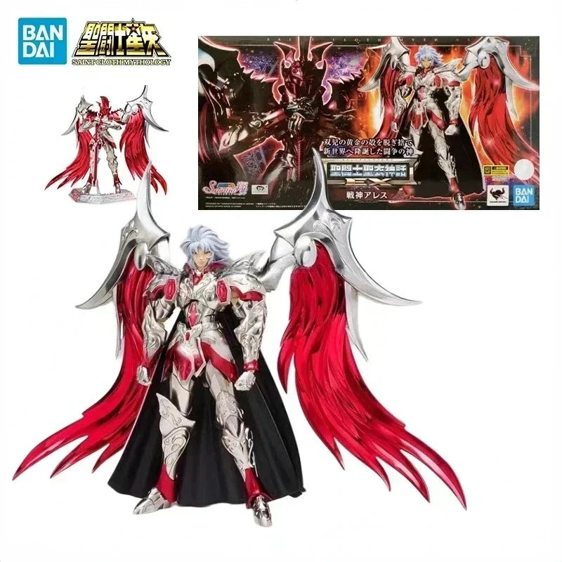 BANDAI in Stock Saint Cloth Myth War Cloth Animation Movable Collectible Character Model Toy Gifts for Children in Stock