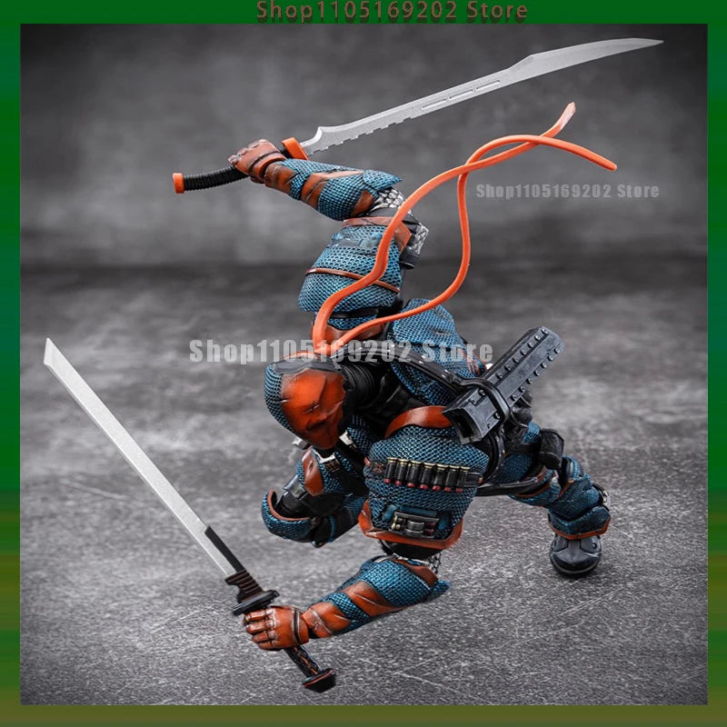 Pre-sale LPZZ 1/12 ROUNO CUEURE DC002 Deathstroke Arkham Knight Action Figure Model Movable Collectible Model Anime Figure Toys