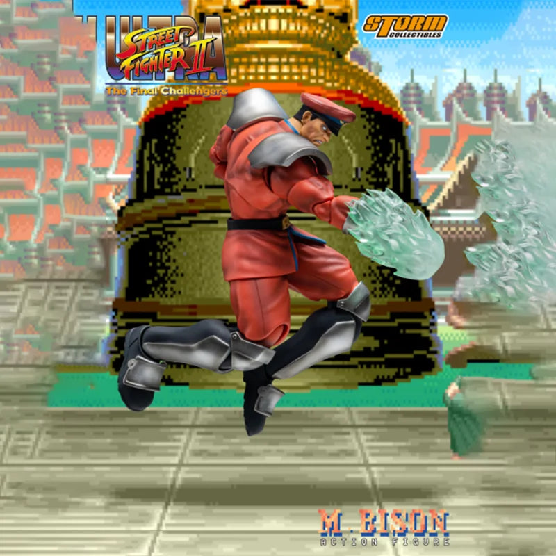 【100%original】Storm M. BISON - ULTRA STREET FIGHTER II - THE FINAL CHALLENGERS Collection Series Model Cartoon Character