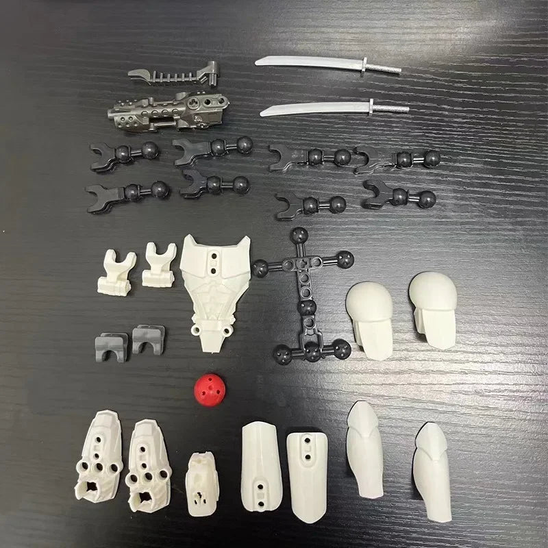 3D-gedruckte Schaufensterpuppe, 13 Bausteine, Warrior-Serie, Spielzeug, Actionfiguren, mehrgelenkiger, beweglicher Gestaltwandler-Roboter, Geschenke