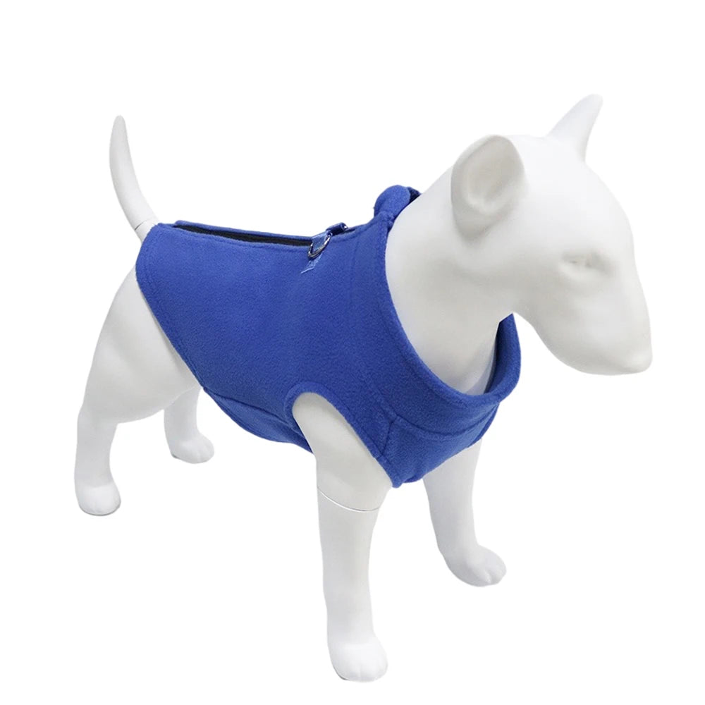 Winter Dog Clothes Soft Fleece Chihuahua Jacket French Bulldog Coat for Small Medium Dog Cat Warm Vest Puppy Pug Pet Apparel