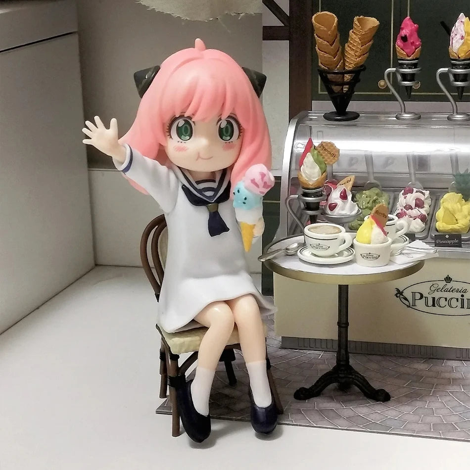 Spy Family Figure Anya Forger Anime Figures Cute Spy FamilyPVC Statue Figurine Collection Model Desk Decoration Toys Gift‘s