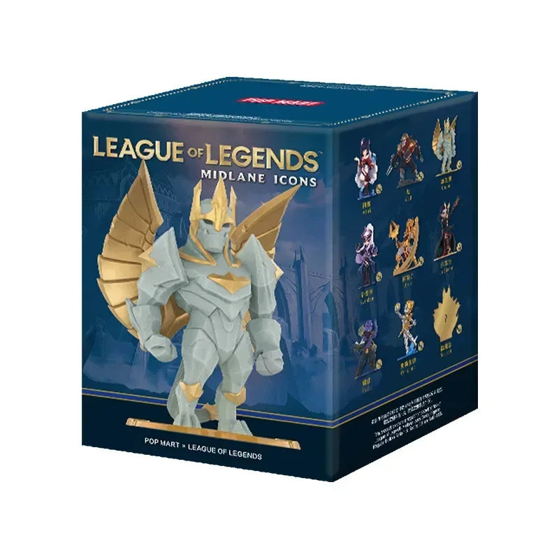 POP MART League of Legends Midlane Icons Series Blind Box - Desktop Anime Figure Decoration Cute Model Toy Guess Bag