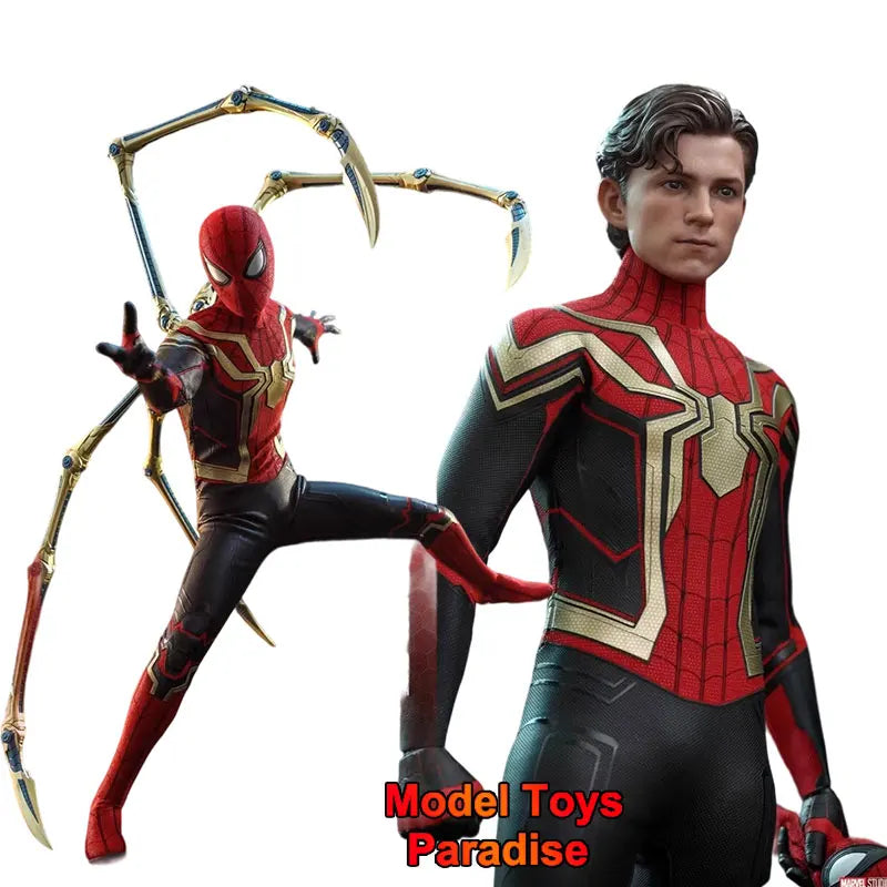 HotToys HT MMS623 1/6 Collectible Toys Spider-Man Spider-Man：No Way Home Men Soldier Hero 12'' Action Figure Model Fans Gifts