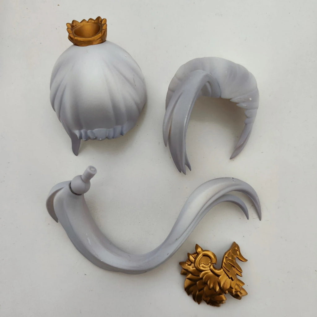 liulangwushi GSC Clay Man Face doll face hair doll accessories