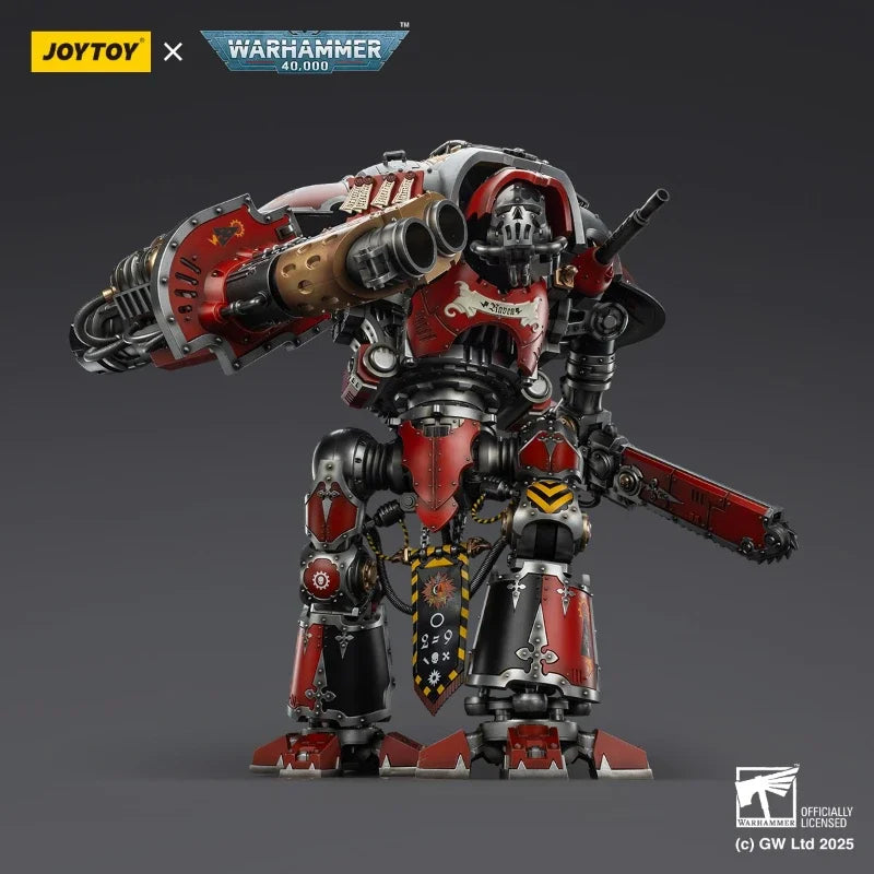 JOYTOY Warhammer 40K Action Figure Scale 1/18 Imperial Knight Raven Family Ranger Knight Figurine Model Collection Toy Boy Gift