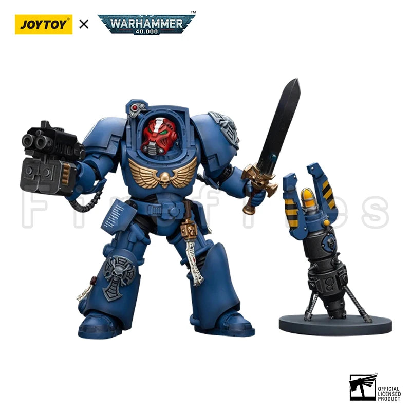 1/18 JOYTOY Action Figure 40K Ultramarines Terminator Squad Re-issue Version Anime Model