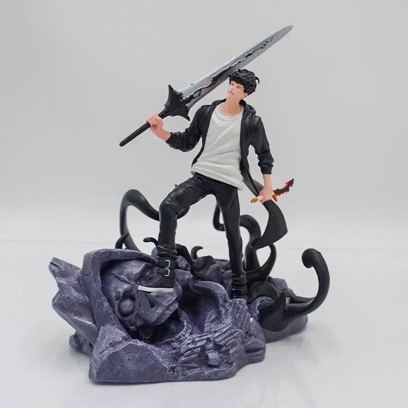 Solo Leveling Sung Jinwoo Anime Figure Ore dake Level Up na Ken Shun Mizushino Action Figure Collectible Model Doll Toys Gifts