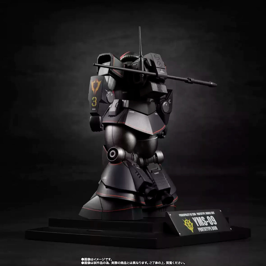 Bandai Original Tamashii Limited Robot Spirits YMS-09 Prototype Dom Zaku Cannon Gundam MS-06K Museum Action Figure Toy Gift