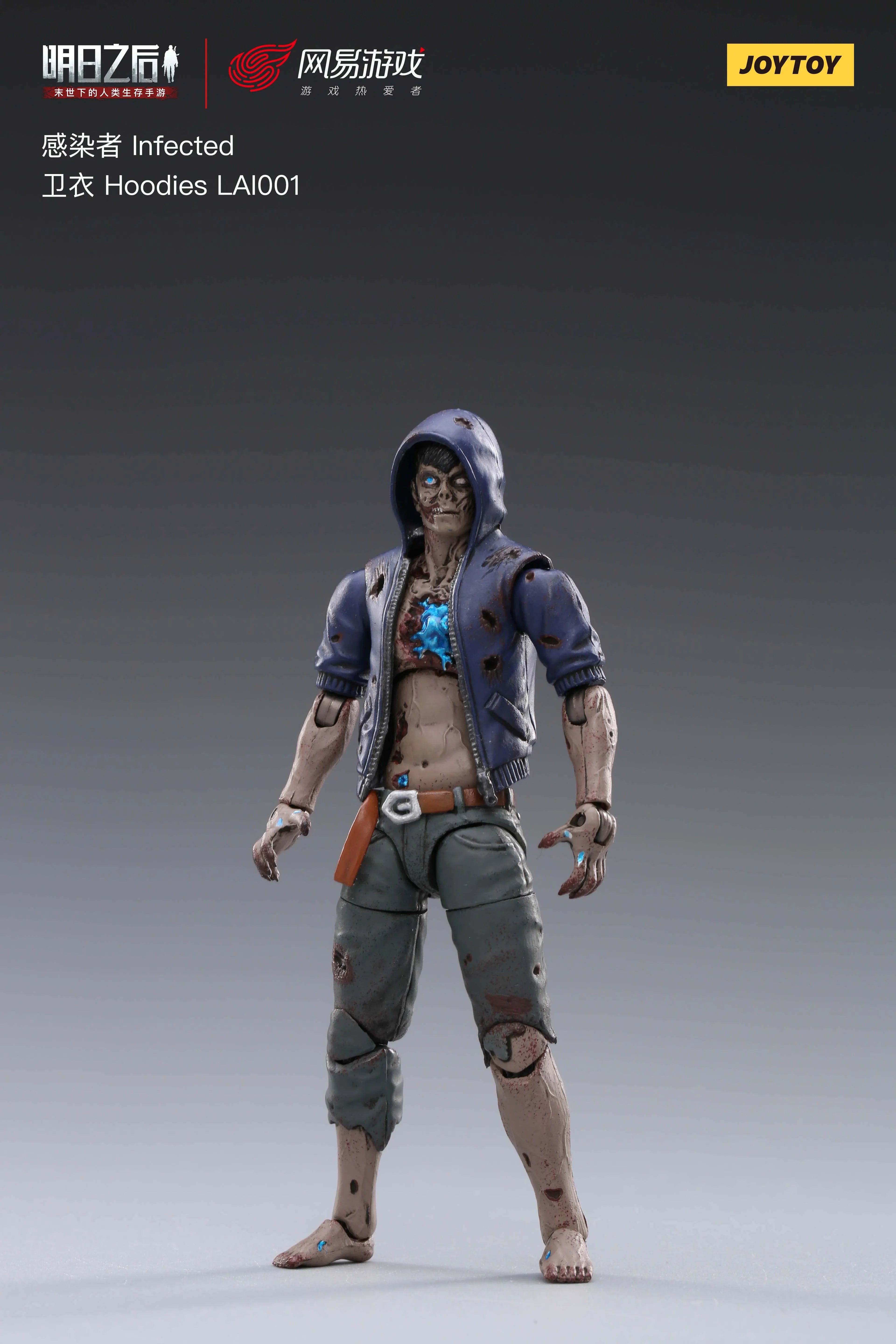 JOYTOY 1/18 Action Figure (5PCS/SET) Life After Infected Person Zombie Anime Collection Military Model Resident Evil