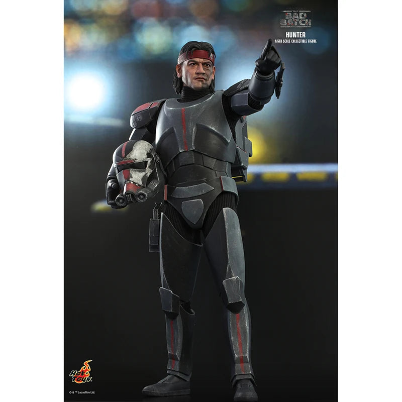 100% Original Hot Toys 1/6 HT TMS050 The Bad Batch Hunter Star Wars Genuine In Stock Figure Model Toys